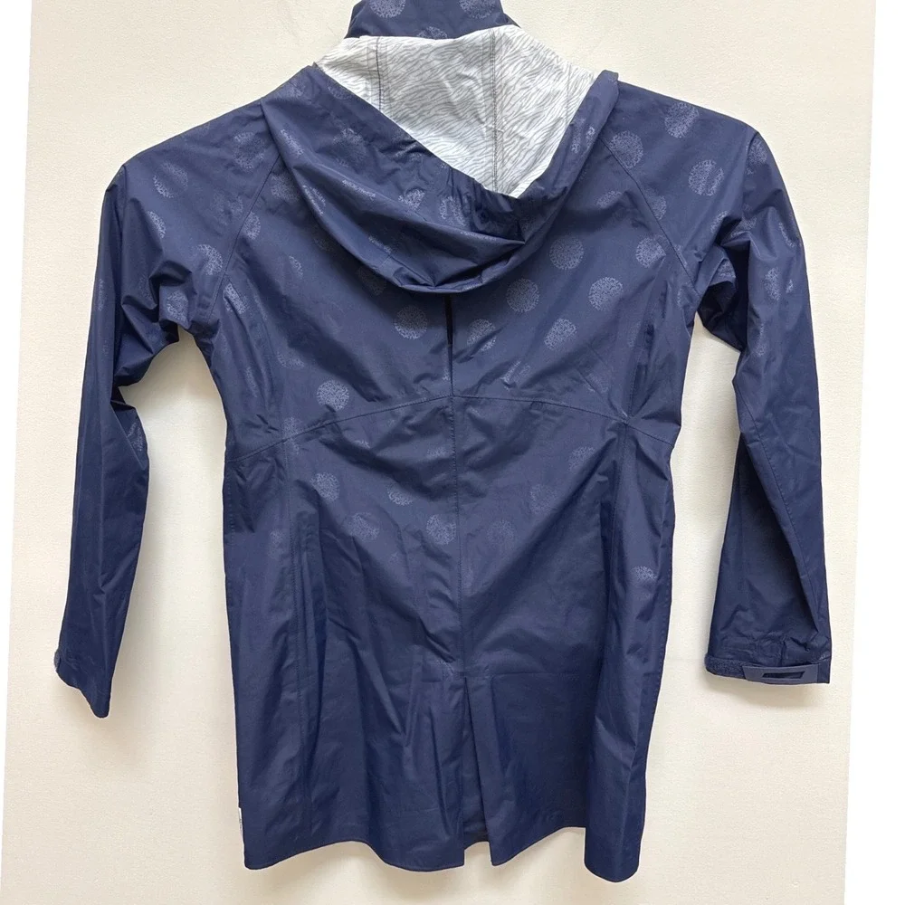 Mondetta (Navy) Hooded‎ Rain Jacket Womens Medium